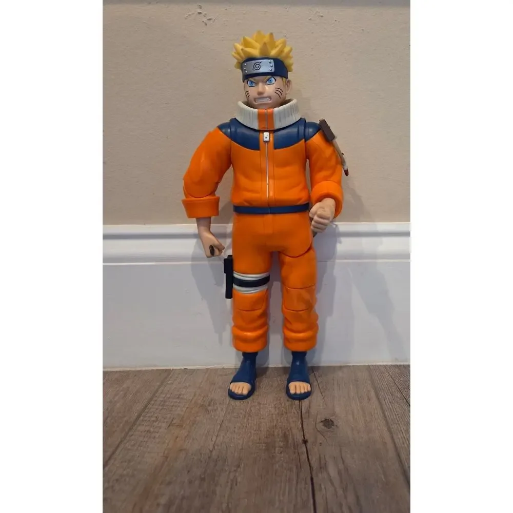 Naruto Uzumaki Interactive Action Figure – Sound Effects & Kunai – Approx. 12